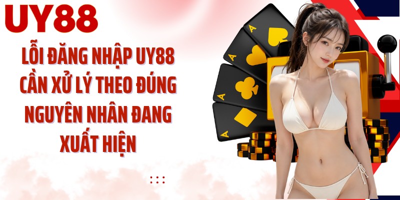 Lỗi đăng nhập UY88 cần xử lý theo đúng nguyên nhân đang xuất hiện